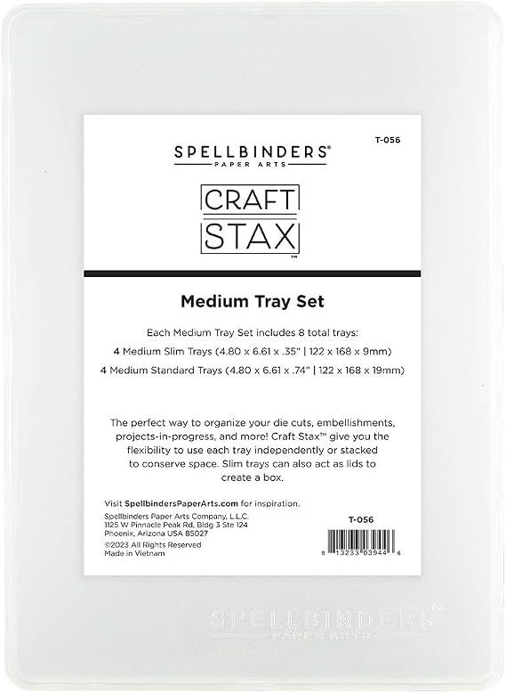 Spellbinders T-056 Craft STAX Medium Tray Set
