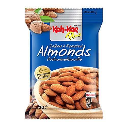 Koh-Kae Plus Salted & Roasted Almonds 30 g.