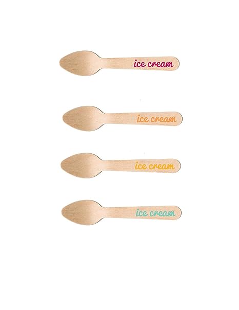 Perfectware Sucre Shop 110 Ice Cream Print 4 Colors 48ct.