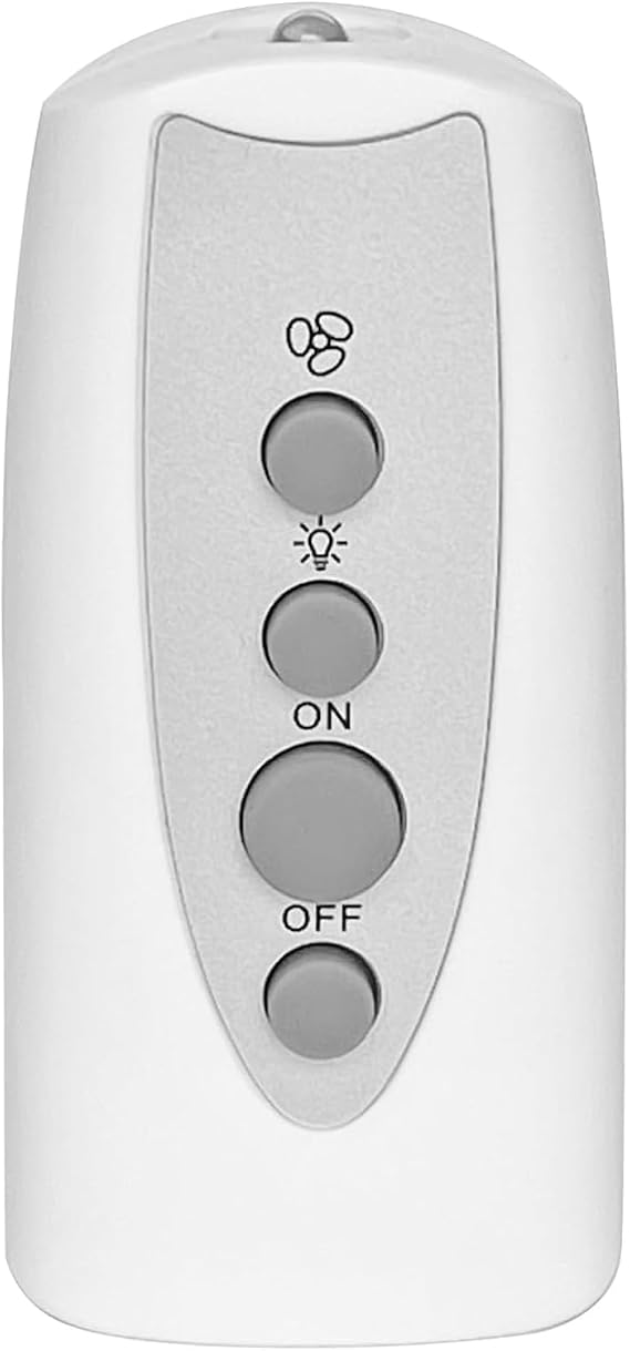 Replacement Fan Remote Replacement for Bell+Howell Mini Light Socket Fan Controller