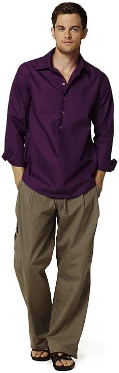 7525 Burda Style Men's Shirt Sewing Pattern Sizes 34-36-38-40-42-44