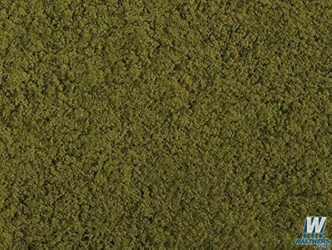 Walthers SceneMaster HO Scale Tear & Plant Bushes (Light Green) 7-7/8 x 9"