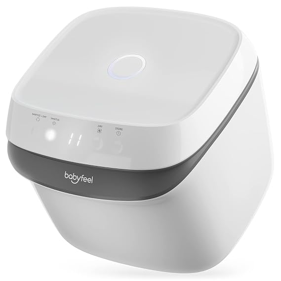 UV Light Sanitizer, UV Box Sanitizer, Conveniently Sanitizes in Minutes, Large Capacity, No Cleaning Required, Touch Control