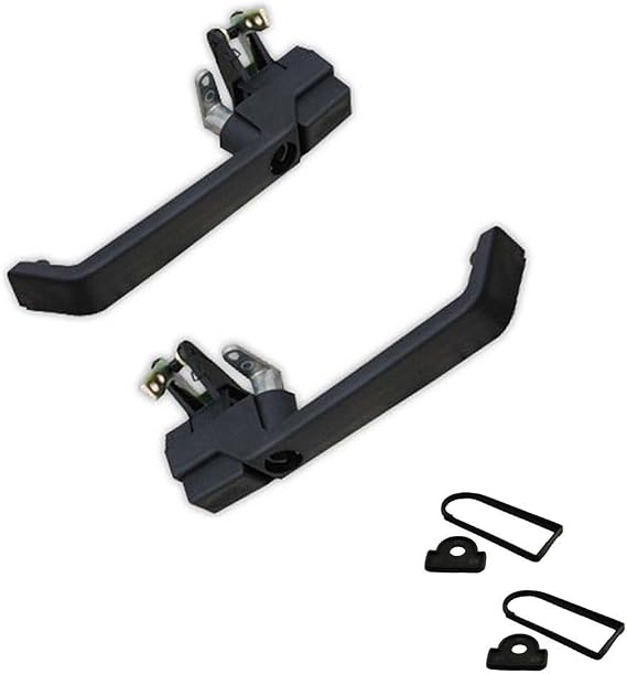 ALLMAKES/BRITPART Door Handle Front LH & RH Repair KIT Compatible with Land Rover Defender 90/110 1987-2002, Part MXC7651 & MXC7652 & STC617