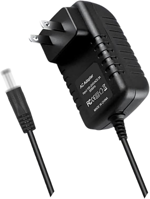 AC Adapter Replacement for WyreStorm Halo VX10 v2 HALO-VX10-v2 All-in-One AIO Audio Video Bar Conference Room Camera System 12VDC 12.0V Power Supply Mains PSU, Black