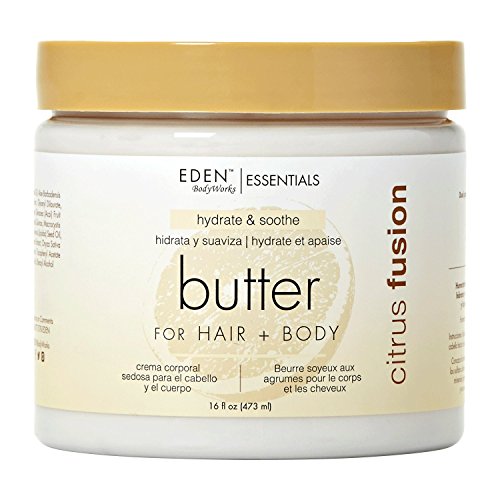 EDEN Citrus Fusion Hair  Body Butter, 16oz, 16 Oz
