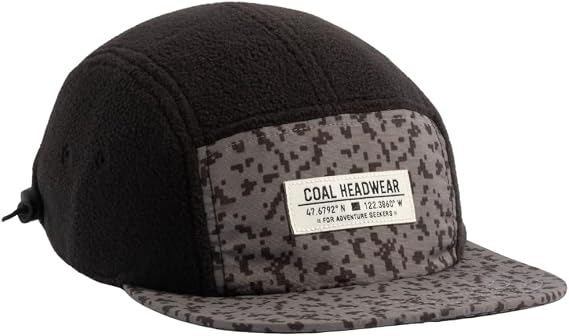 Coal Bridger 5 Panel Fleece Tech Cap - Low Profile