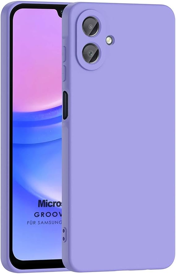 Case for Microsonic Samsung Galaxy A07 Groovy Soft Lilac [Case Compatible with Galaxy A07 - Lilac]