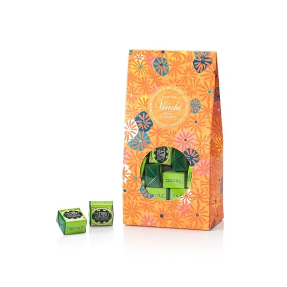 Venchi - Murrine Gift Box with Cremino Pistachio and White Chocolates, 10.76 oz, Gluten-Free, No Artificial Colors or Preservatives, Gift Idea