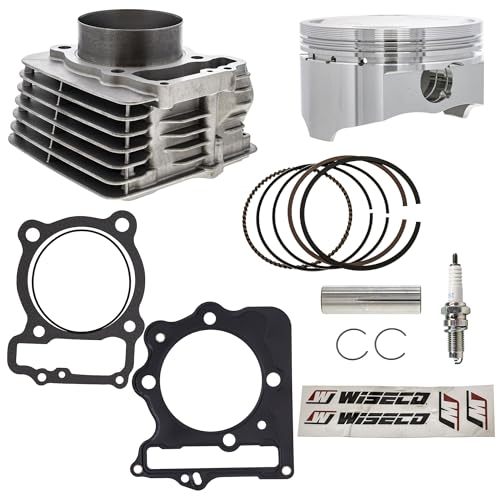 NICHE Big Bore Cylinder Wiseco Piston Gasket Kit for Honda Sportrax TRX400EX TRX400X XR400R 12100-KCY-670 11:1