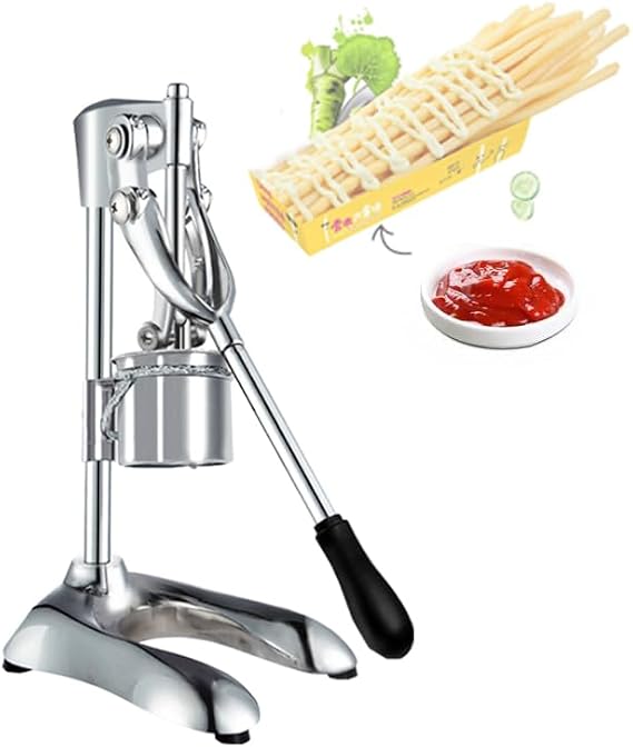 Super Long French Fries Makers Machines Long Potatoes Fried Chips Extruders Manual Long Fries Maker Machine