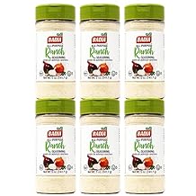 Badia Ranch Seasoning Powder, 5 oz, All-Purpose Ranch Flavor (Pack of 6)
