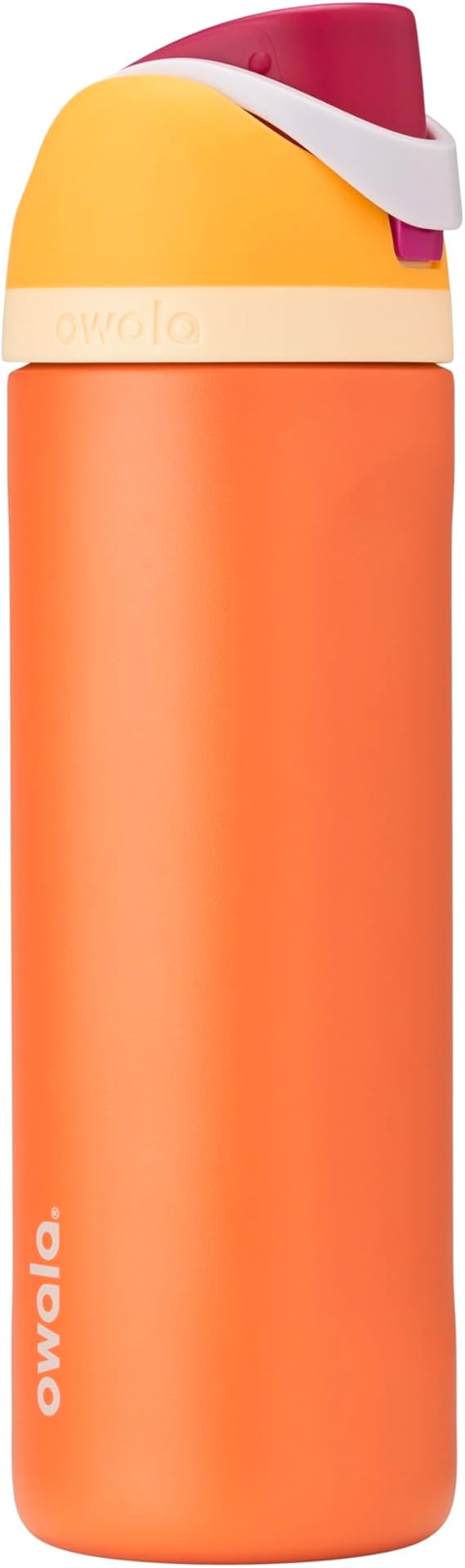 Owala FreeSip Stainless Steel Water Bottle 24 oz Citrus Crush