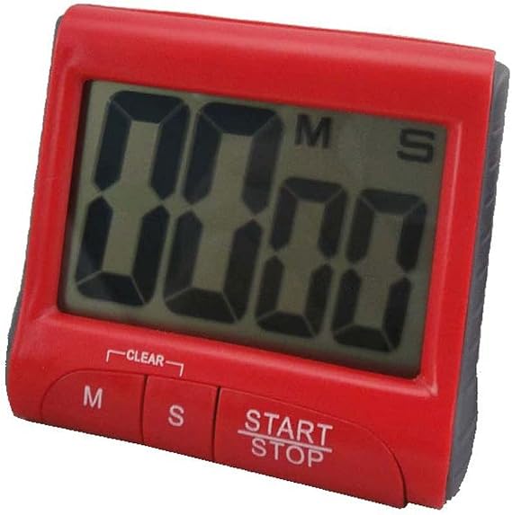 Kitchen Timer Digital Timer Manual Countdown Alarm Clock Timer Cooking Minuteur Stopwatch Kitchen Gadget(C)