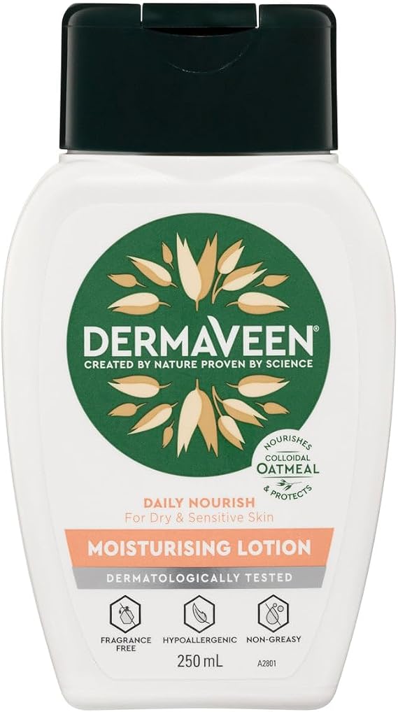 DermaVeen Daily Nourish Moisturising Lotion 250ML