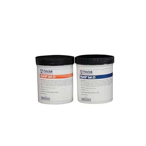 PlatSil Gel-25 Platinum Silicone Rubber (2lb Kit)