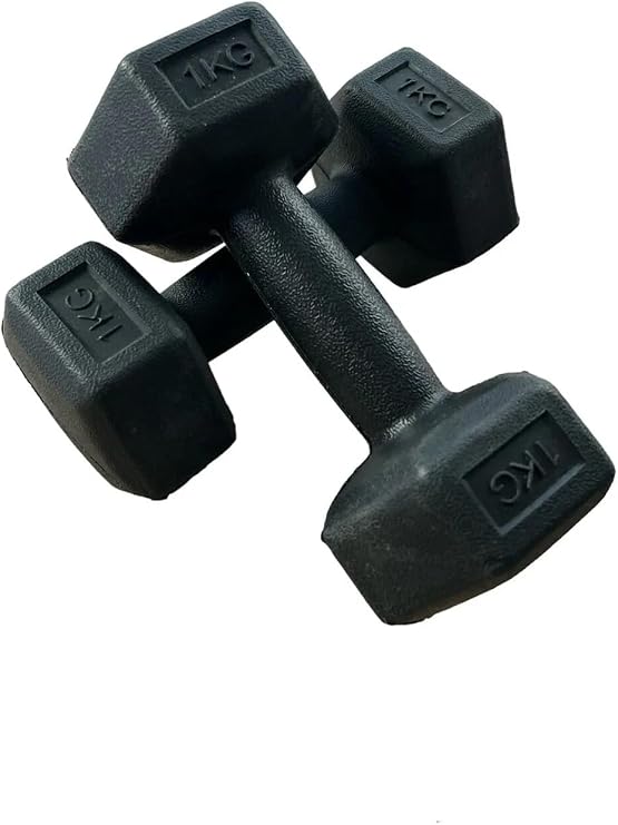 Slipt Plastic Dumbbell Weight Set Angular Dumbbell
