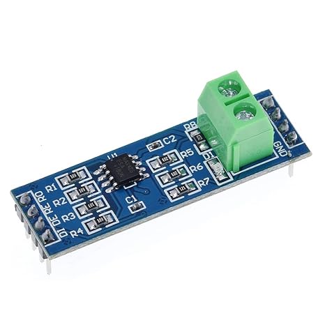 5PCS MAX485 Module RS-485 TTL Turn to RS485 MAX485CSA Converter Module Suitable for Arduino Microcontroller MCU Development Accessories