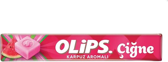 Olips Çiğne Karpuz Aromalı Ferahlatıcı Şeker 47 gr 3lü paket