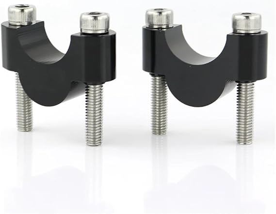 7/8" 22mm Handlebar Mounting Fat Bar Risers CNC Billet For Yamaha For YFZ 450 For Grizzly 660 700 For Kodiak 700 For Raptor 250 700 For FMX650 For TW200