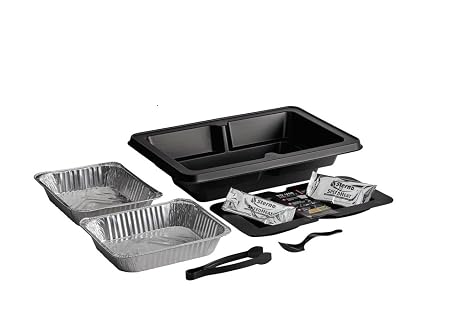 Sterno Buffet Kit SpeedHeat Chafing Dish Buffet Set - Set of 2 Flameless Chafing Dishes for Buffet, Catering Food Warmers & Food Warming Trays for Buffet Party - Includes 2 Chafing Dish Set