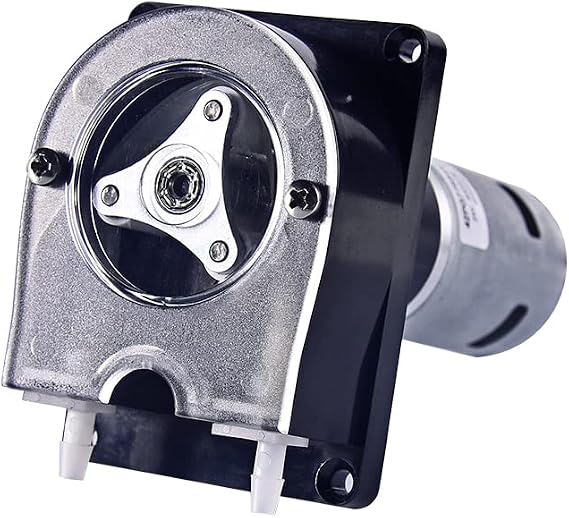 OEM206 Peristaltic Pump Small Dosing Pump 870ml/min Liquid Transfer Pump 12V 24V DC Motor for Industrial Swimming Coffee Detergent Dosing System Peristaltic Pumps (24v)