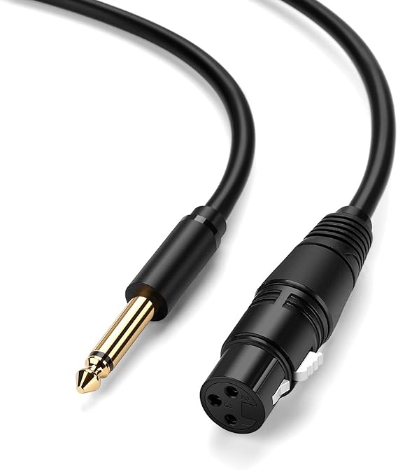 Ugreen 6.5mm Jack to XLR Dişi Mikrofon Ses Bağlantı Kablosu 5 Metre