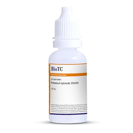 Potassium Hydroxide 10% KOH Solution - 15ml