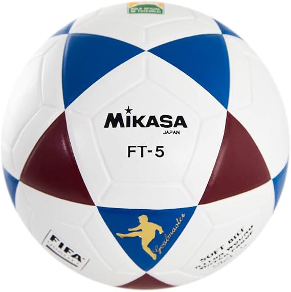 Mikasa FT5 FQ BR, Unisex Adult Footvolley Ball, White/Blue/Red, 5