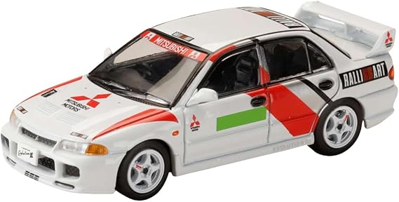 Hobby Japan HJ64 1/64 Mitsubishi Lancer RS Evolution III 1995 Group A Decoration Finished Product