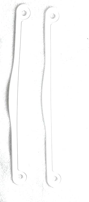 Replacement Heel Strap for Croc White (White Strap 8 inches Long