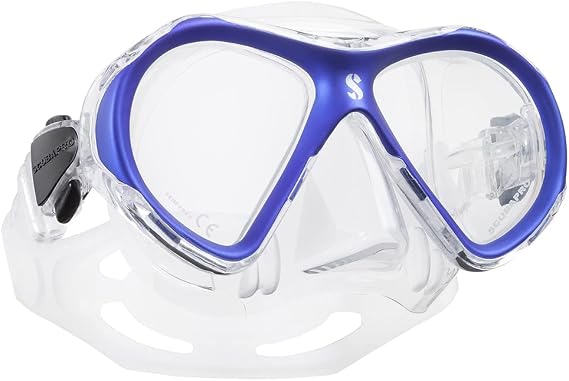 SCUBAPRO Spectra Mini Scuba Mask with EZ Equalize Nose Pocket for Small Divers
