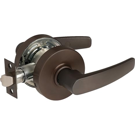 Sargent 28-7U15-LL-10B Grade 2 Passage/Hall/Closet, US10B Oil Rubbed Dark Bronze, 2-3/4" Backset