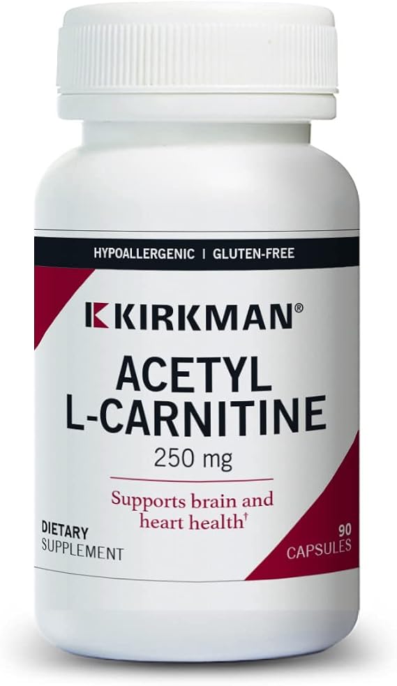 Kirkman Acetyl L-Carnitine, 250 mg, 90 Capsules
