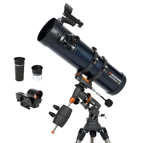 Celestron AstroMaster 130EQ Telescope for Deep-Sky Beginners