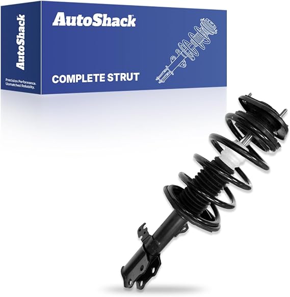 AutoShack Front Complete Strut Assembly with Coil Spring, Driver Side