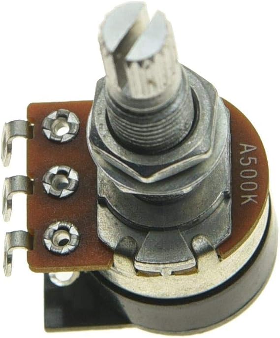 Shadow Kill Pot Guitar Bass Potentiometer with Push Switch to Kill the Sound Audio or Linear Taper A25K/A250K/A500K/B25K/B250K/B500K