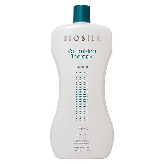 BioSilk Volumizing Therapy Shampoo, Gently Cleanses, 34 Oz