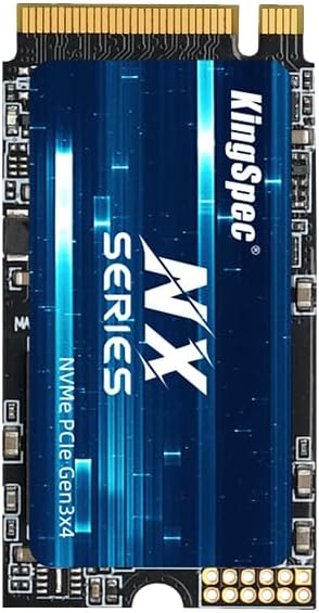KingSpec 1TB M.2 2242 NVMe SSD - Up to 3500 MB/s Read Speed, PCIe 3.0 SSD with 3D NAND Flash, Compatible with PC, Laptop and Desktop