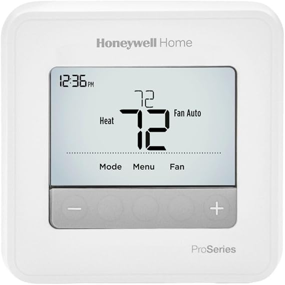 Honeywell - TH4110U2005/U - T4 Pro Thermostat, Programmable or Non-Programmable, 1H/1C