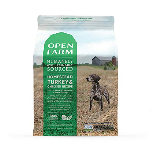 Open Farm Of12303 Grain-Free Turkey & Chicken Recipe Dog Food, One Size