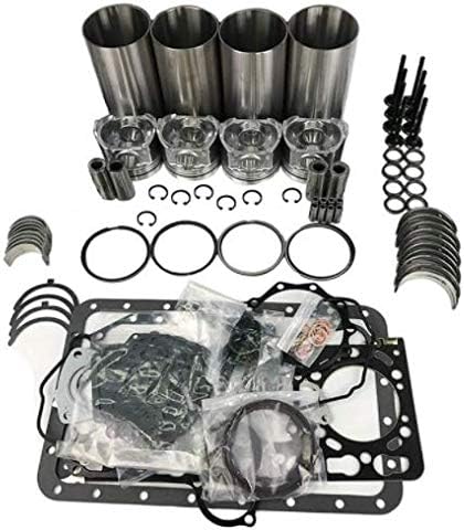 Overhaul Rebuild Kit for Caterpillar CAT 3054 3054C 3054E Engine Backhoe 416 426