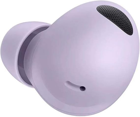 Single Left Ear Replacement for Samsung Galaxy Buds 2 Pro True Wireless Earbuds, Lost Left Side Fix, Noise Cancelling, Clear Calls, 360 Audio, Compatible with Buds2 Pro Charging Case, Bora Purple