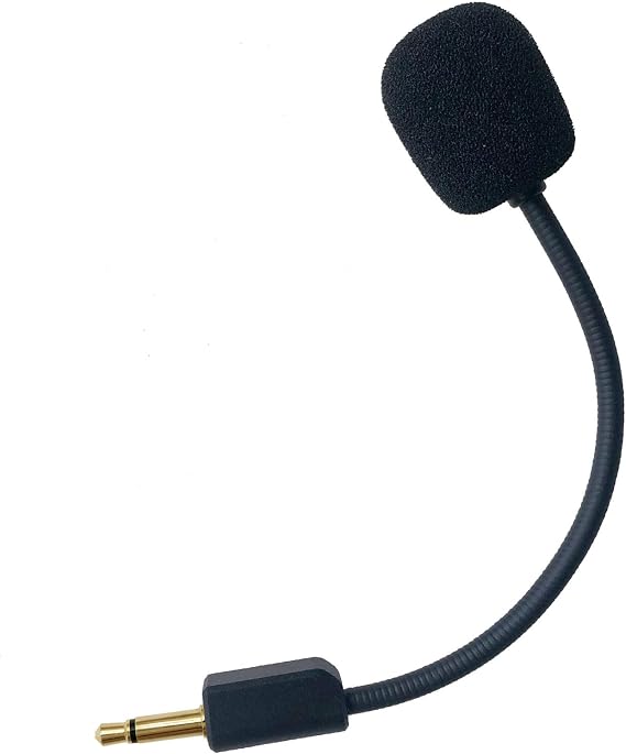 3.5mm Replacement Mic for Razer BlackShark V2 Gaming Headset | Noise Isolation Mic ,with Windscreen,Black