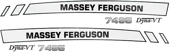 Massey Ferguson 7495 Decal (Sticker) Set