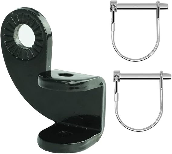 Thinvik 12.2MM Steel Hitch for Burley Trailer, Baby Bike Trailers Replace Attachment- Kids Burley Bee Bike Trailer Hitch Coupler Attachment - Children Trailers Adapter Replacement Connector