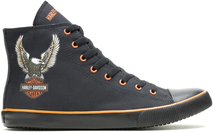 Harley-Davidson Footwear Mens Nathan Eagle Motorcycle Sneakers Shoes Casual