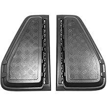 ITrims for Chery Jetour Traveller T2 2023 2024 2025 Exterior Car Accessories Side Wing Guard Fender Cover Trim Side Skirts Emblem Badge Overlay Wrap Cover Sticker ABS Matte Black 2Pcs