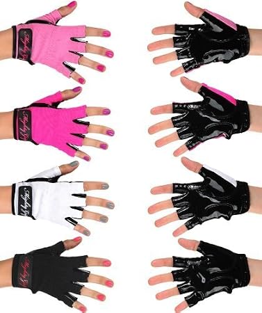 Mighty Grip Pole Dancing Gloves with Tack Strips for Gripping The Pole (1 Pair)