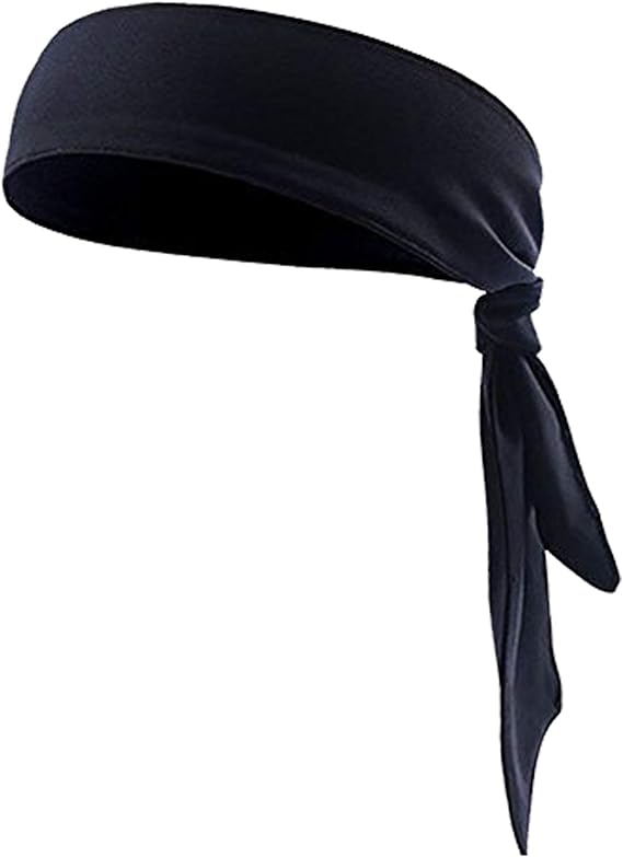 Quickly Dry Sports Headband for Women Men,Moisture Wicking Sweat Hair Band Stretch Sweatband Head Tie Scarf Wrap Bandana for Tennis Running Workout Cycling Fitness Under Helmet Liner Headwear